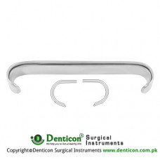 Parker Retractor Set of Fig. 1 and Fig. 2 Stainless Steel, 13.5 cm - 5 1/4" Blade Size Fig. 1 / Blade Size Fig. 2 19 x 15 mm - 19 x 15 mm / 22 x 15 mm - 22 x 15 mm